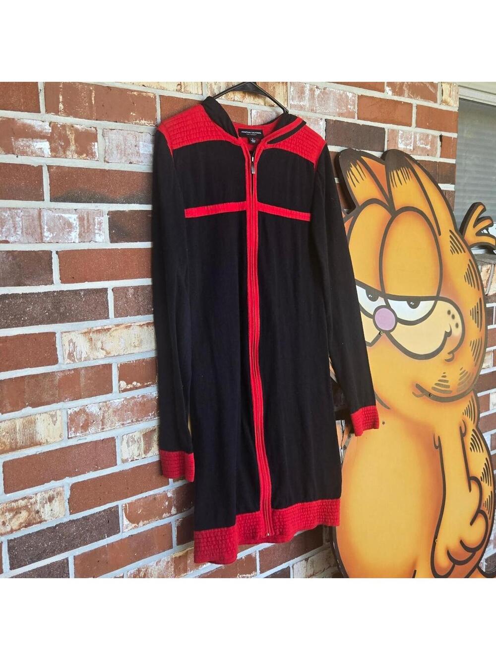 Jonathan Saunders for target Women's Black and red long dress size MED y2k